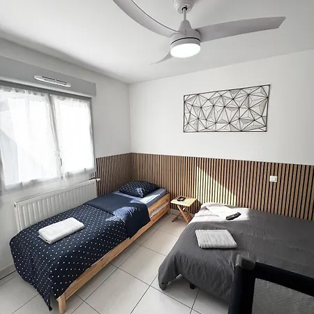 #sete Hyper-center Terrace Private Parking Daire Sète