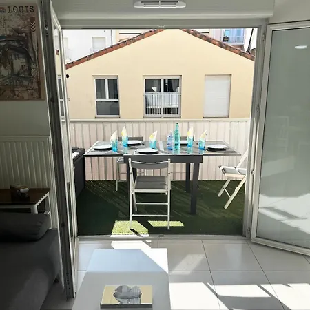 #sete Hyper-center Terrace Private Parking Daire Sète