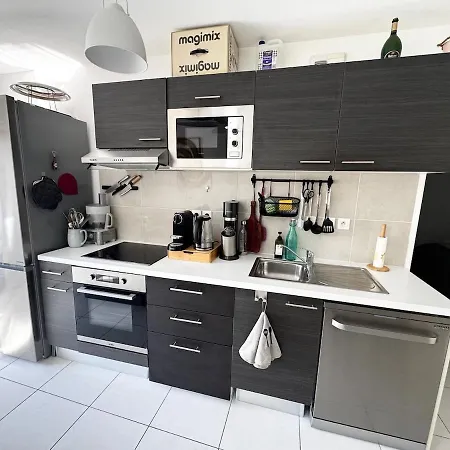 #sete Hyper-center Terrace Private Parking Apartamento Sète