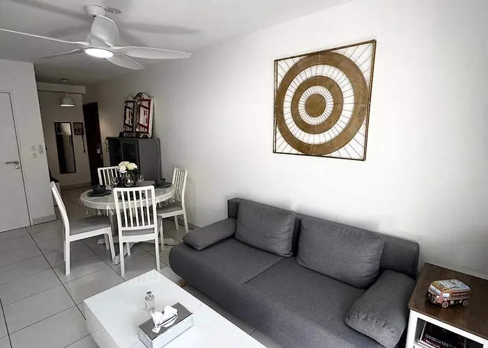 #sete Hyper-center Terrace Private Parking Lägenhet Sète