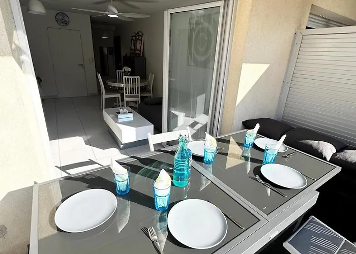 #sete Hyper-center Terrace Private Parking Sète