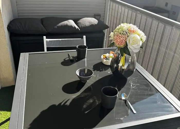 Lägenhet #sete Hyper-center Terrace Private Parking Sète